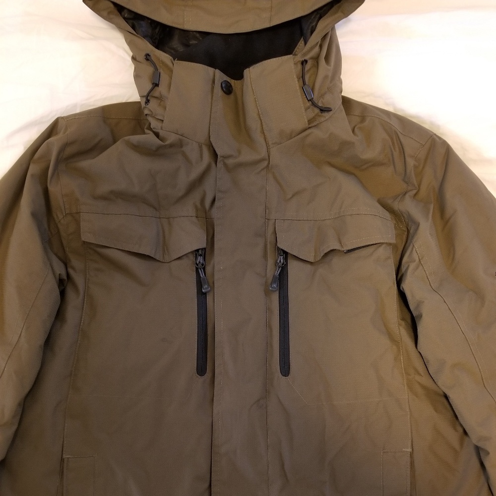 Zeroxposur Dozer Solid Midweight Olive Ski Jacket - image 8